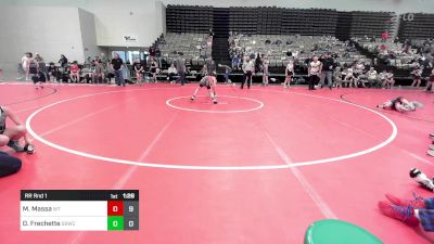 81 lbs Rr Rnd 1 - Mason Massa, Washington Twp vs Dylan Frechette, South Side Wrestling Club