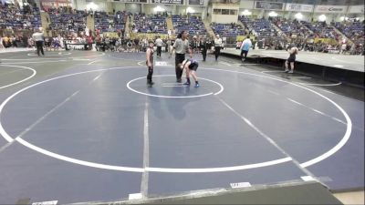 89 lbs Consi Of 8 #2 - Weston Whitemarsh, West Grand vs Dominic Ornelas, Bear Creek Junior Wrestling Club