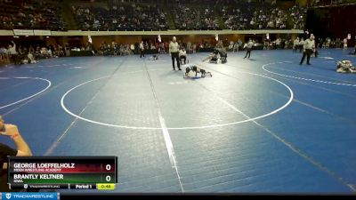 59 lbs Quarterfinal - Brantly Keltner, Iowa vs George Loeffelholz, Moen Wrestling Academy