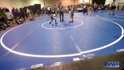 49 lbs Round Of 16 - Wyatt Goodson, North DeSoto Wrestling Academy vs Asher Wilbur, Predator Wrestling