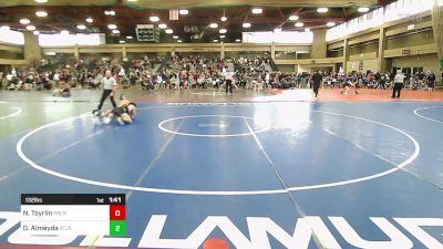 132 lbs Quarterfinal - Natan Tsyrlin, Fair Lawn vs Donny Almeyda, St. Joseph Regional