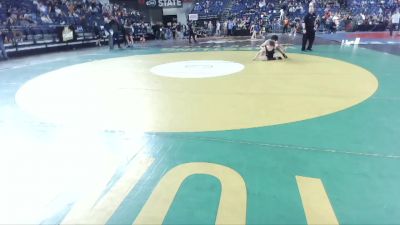 138 lbs Quarterfinal - Xavier McCollom, Camas Wrestling Club vs Solomon Mahoney, Stevenson Mat Club