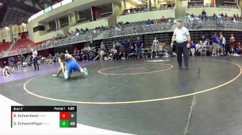 195 lbs Round 1 (8 Team) - Grant Schwerdtfeger, Lincoln East vs Benjamin Schoenbeck, Norris