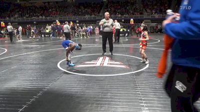 55 lbs Consi Of 16 #1 - Killian O'Hora, Scranton vs Mysta Brunson, Erie School District