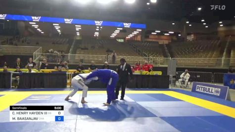 CHUCK HENRY HAYDEN III vs MENDBAYAR BAASANJAV 2024 Pan Jiu Jitsu IBJJF Championship