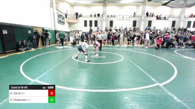 113 lbs Consi Of 16 #2 - Kennedie Davis, Bridgewater-Raynham vs Paul Chapman, Cohasset