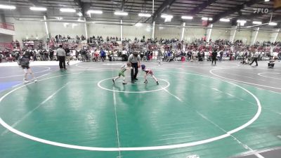 43 lbs Consi Of 16 #2 - Aubrey Smith, Montrose Elite vs Bryer Davis, Dove Creek Bulldogs