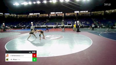 150 lbs Consi Of 8 #2 - Ilya Shlemanov, Agawam vs Aziz Mian, Central