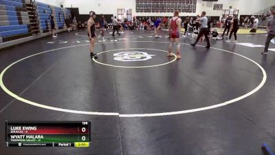 138 lbs Placement - Luke Ewing, Douglas vs Wyatt Malara, Thompson Valley