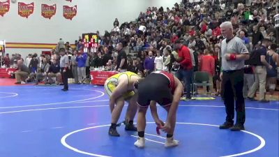 215 lbs Champ. Round 2 - Nick Pfeiffer, Oregon Clay vs Edwin Rios, Brecksville B