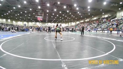 125 lbs Consi Of 32 #1 - Kiano Torres, Blackcat WC vs Henry Arellano, California Grapplers