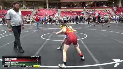 76 lbs Cons. Semi - Aidyn Bryant, Palmyra Youth Wrestling Club vs Jude Miller, Brawlers