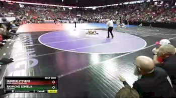 D3-126 lbs 5th Place Match - Raymond Lemieux, Coleman vs Hunter Stevens, Iowa-Grant/Highland