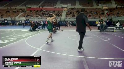 D2-175 lbs Cons. Round 2 - Enrique Galvez, Campo Verde vs Riley Gruber, Desert Edge