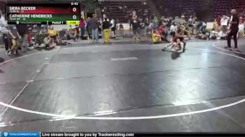 G-92 lbs Round 3 (4 Team) - Catherine Hendricks, Team WY vs Siera Becker, Team IA
