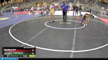 162 lbs Finals (8 Team) - Dominick Carratello, La Grande vs Palmer Smith, Crook County