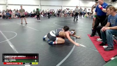 130 lbs Round 4 (8 Team) - Bam Cordel, Kraken vs Christopher Arreola, Rough House