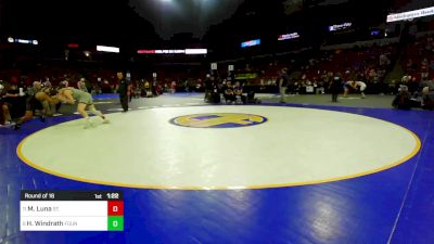 138 lbs Round Of 16 - Matthew Luna, St. Francis vs Hercules Windrath, Fountain Valley