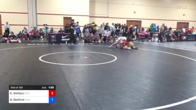 71 kg Rnd Of 128 - Kyler Walters, Pinnacle Wrestling Club vs Brodie Bedford, Spartan Mat Club