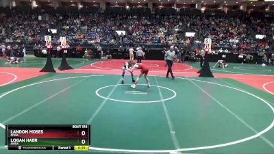 126 lbs Champ. Round 1 - Logan Haer, AWRA vs Landon Moses, PCWA