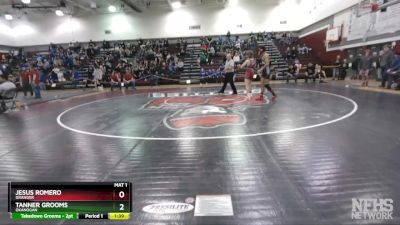 120 lbs Quarterfinal - Jesus Romero, Granger vs Tanner Grooms, Okanogan