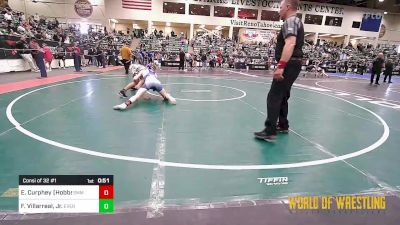 135 lbs Consi Of 32 #1 - Evan Curphey (Hobbs), South Medford Mat Club vs Fabian Villarreal, Jr., Evergreen Valley Wrestling Club