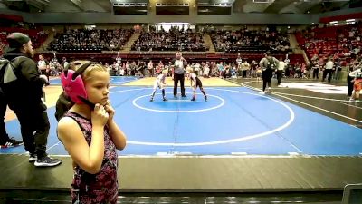 60 lbs Quarterfinal - Kohen Martin, Claremore Wrestling Club vs Jaxon Huffman, Tulsa Blue T Panthers