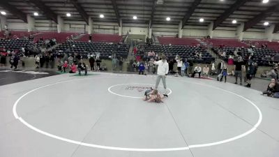 56 lbs Champ. Round 2 - Kasen Bonser, Bridger Valley Bruins vs Remingtin Turner, Stallions Wrestling Club