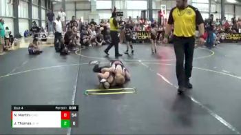 82 lbs Round 2 (6 Team) - Nolan Martin, Pomona Elite vs John Thomas, Steel Valley Pscychos