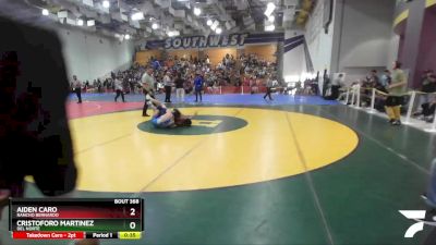 126 Boys Cons. Round 3 - Aiden Caro, Rancho Bernardo vs Cristoforo Martinez, Del Norte