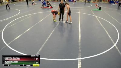 165 lbs Cons. Round 1 - Harvey Ollman, Anoka Youth Wrestling vs Ryker Packey, Minnesota