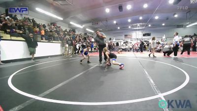 75 lbs Rr Rnd 1 - Joseph Arsee Jr, R.A.W. vs Samuel Sparks, Catoosa Wrestling