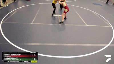 165 lbs Champ. Round 1 - Braxton Coey, Farmington Wrestling Club vs Wyatt Bonnerup, Minnesota