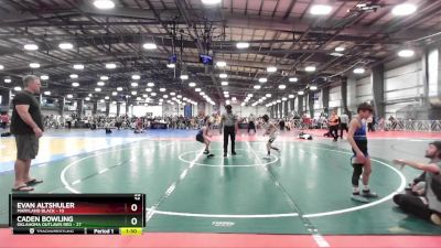 76 lbs Rd# 6- 9:00am Saturday Final Pool - Evan Altshuler, Maryland BLACK vs Caden Bowling, Oklahoma Outlaws Red