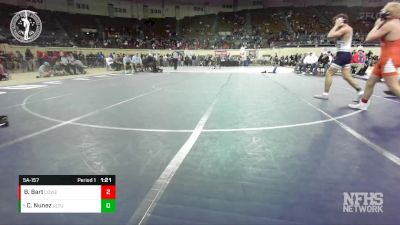 5A-157 lbs Quarterfinal - Conner Nunez, ALTUS vs Baylor Bart, COWETA