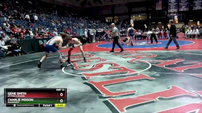 6A-132 lbs Cons. Round 2 - Charlie Mixson, Dunwoody vs Gene Smith, St Pius X School