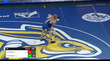 141 lbs Clay Carlson, South Dakota State vs Garrett Kuchan, Air Force