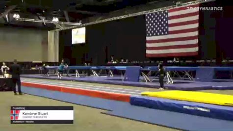 Kambryn Stuart - Tumbling, SUMMIT SPRINGERS - 2021 USA Gymnastics Championships