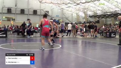 65 kg Round Of 64 - Jaime Hernandez, Tar Heel Wrestling Club vs Kelan McKenna, Cleveland Falcon Wrestling