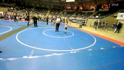 46 lbs Round Of 32 - Oakley Anno, HURRICANE WRESTLING ACADEMY vs Labriylon Nicholas, North Mabee Team Stampede