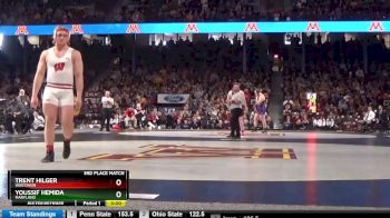 285 3rd, Trent Hilger, Wisconsin vs Youssif Hemida, Maryland