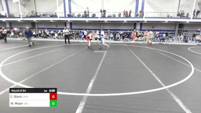 184 lbs Round Of 64 - Cael Black, Lock Haven University vs Wilson Major, North Carolina