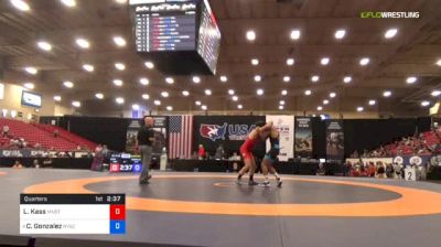 72 kg Quarters - Logan Kass, Minnesota Storm vs Christopher Gonzalez, NYAC