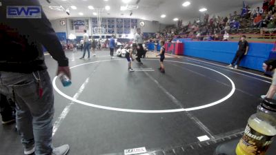 46 lbs Rr Rnd 9 - Carson Mackey, Chandler Takedown Club vs Ty Rodriguez, Noble Takedown Club