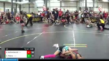 46 lbs Round 4 (6 Team) - Camden Peters, Pomona Elite vs Kinsley Kothenbeutel, Untouchables White