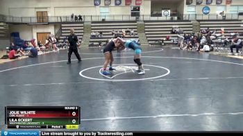 136 lbs Round 3 (8 Team) - Jolie Wilhite, Carl Albert vs Lila Eckert, Westminster University