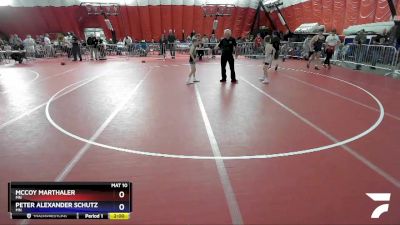 77 lbs Cons. Round 3 - McCoy Marthaler, MN vs Peter Alexander Schutz, MN