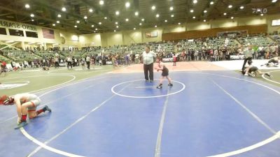 100 lbs Consolation - Ryan Wardlaw, Small Town WC vs Shiloh Marchessault, Patriot Mat Club