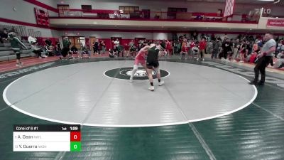 160 lbs Consi Of 8 #1 - Austin Dean, North Attleborough vs Yeshua Guerra, Nashoba