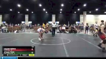 120 lbs Round 3 (6 Team) - Julian Sierra, Scorpions vs Ethan Tran, East Coast Elite